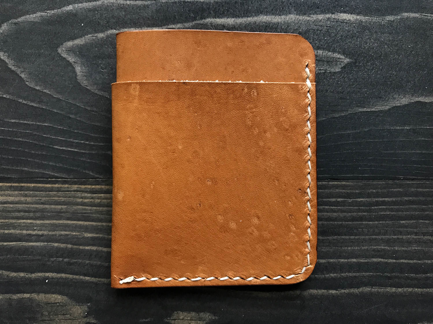 Minimal Leather Business Card Case Wallet Holder - RECNEPS DESIGN